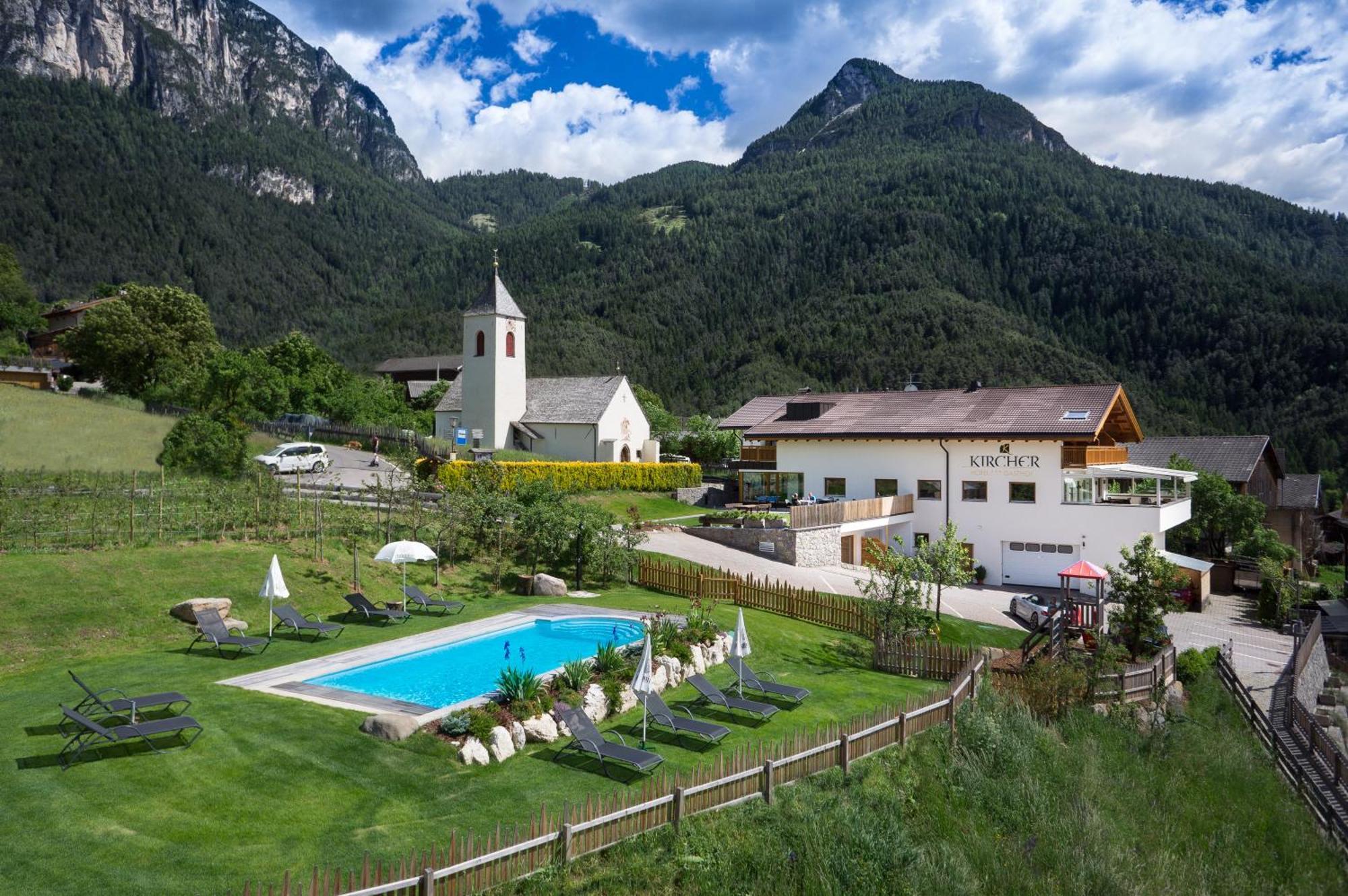 Hotel Gasthof Kircher Fie allo Sciliar Bagian luar foto